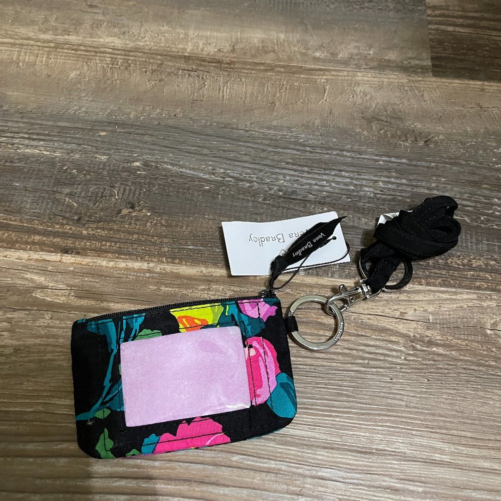 Vera Bradley Lanyard & Zip ID NWT Hilo Meadow